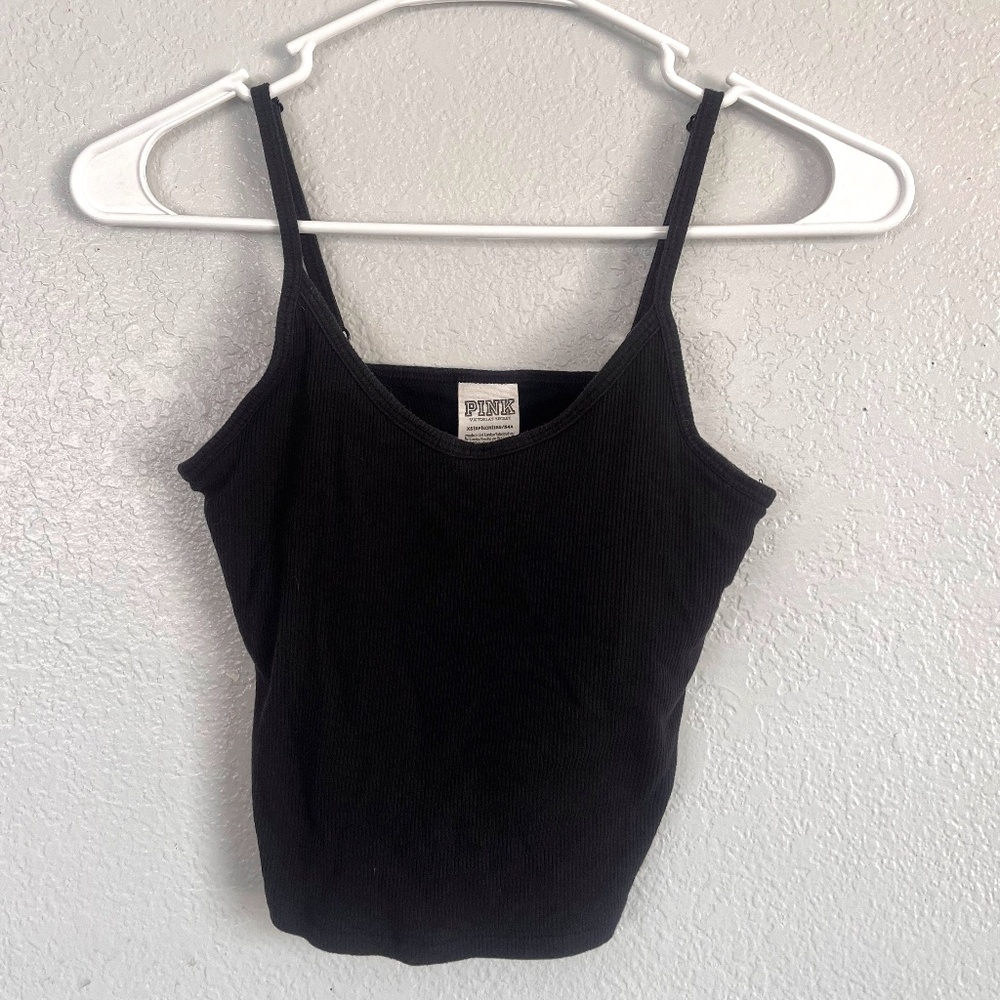 Small Padded Black Tank Top